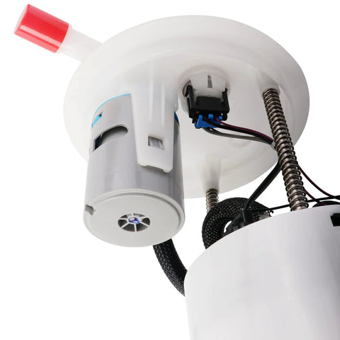 Drop In Ready Replacement Fuel Pump Module Assembly Fits Buick Enclave 2009 Through 2017 GMC Acadia 2009 Through 2017 Chevrolet Traverse 2009 Through 2017 Saturn Outlook 2009 Through 2010 With OE Numbers E3790M F2701A 22957143 19181841 close-up view.