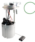 Electric Fuel Pump Module Assembly With Sending Unit And Pressure Sensor For Cadillac Escalade Tahoe GMC Yukon 2004 2007 V8 4.8L 5.3L 6.0L 6.2L Replacement showing complete unit with sealing ring