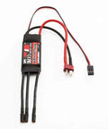 40A ESC for 50mm EDF Ducted Fan With 11 Blades 4300KV RC Brushless Motor 2-4S High Voltage, cables visible