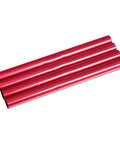 4 Piece Tent Pole Repair Kit Lightweight Aluminum Alloy Splints For Quick Fixes On Camping Gear And Hiking Tents Ideal For Emergency Pole Repair And Reinforcement Red 13 Cm 5 Inch