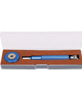 Alloy Steel Watch Bearing Opener With Anti Slip Handle For E2000 Movement Maintenance in case, blue nonslip grip, 11cm
