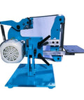 Top Tier Heavy Duty Bench Polisher 1100W Variable Speed Grinder And Belt Sander Station with steel base and adjustable knobs.