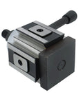 CXA Piston Type Tool Post For 13 To 18 Inch Swing Lathe Quick Change Turning And Facing Holder Heavy Duty Steel Tool Holder