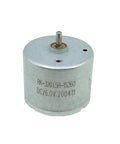 Dope Tiny 24mm Mini Electric Motor Spindle For DIY Projects, silver cylindrical motor with shaft, 6V label visible