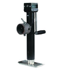 Beefy Heavy Duty Implement Jack For John Deere Equipment And Farm Trailers With 5000 Lb Capacity 10 Inch Travel Weld On Collar