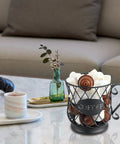 K Cup Holder Coffee Pod Organizer For 35 K Cups Keurig Storage On Countertop Matte Black Open Top Design For Easy Pod Selection