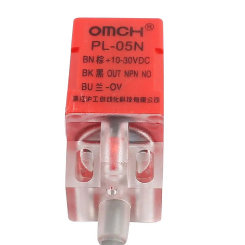 Front view 10-30V DC NPN NO Inductive Proximity Sensor Switch 5mm Square 3 Wire Cylinder Style Proximity Sensor For Automation