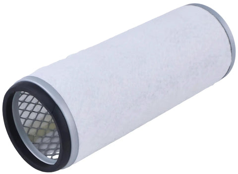Inner Air Filter Replacement For Massey Ferguson 20B 20F 240 30E 40E 240 Heavy Duty With Part Numbers 3610942M91 1688093M2 3824033M1 1670261M1 Replaces E6NN9R500DA VPD7049 white cylindrical inner air filter with mesh end