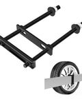 Universal Trailer Spare Tire Mount Rack For Utility And Boat Trailers Fits Most Tires Heavy Duty Steel Wheel Bracket