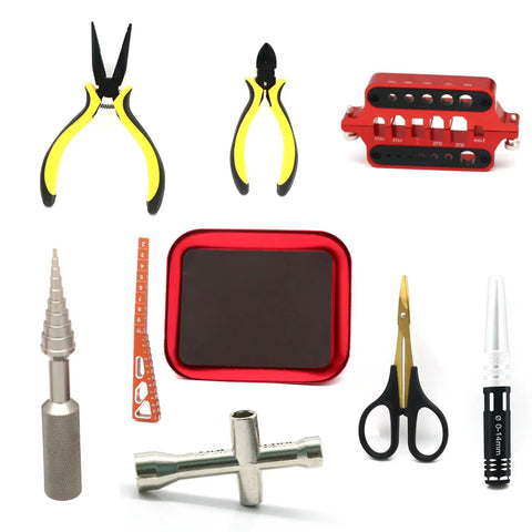 All In One 23 In 1 RC Tool Kit With Screwdriver Set Pliers Hex Sleeve Wrenches Sockets And Repair Tools For RC Projects