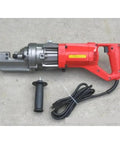 Electric Hydraulic Rebar Cutter Cuts Up To 5/8 Inch Round Steel In Just 3 Seconds Brushless Motor with handle and cord.