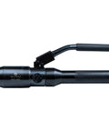 Lightweight Tuff Hydraulic Knockout Punch With Swivel Head And Type C Punch Die Set, side view of black tool