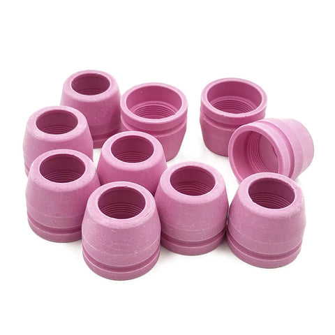 10 Pack SG55 AG-60 Cutting Torch Nozzles For WSD-60 Plasma Cutter Fits CUT-60 LGK50 50DX durable pink consumables