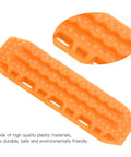 Orange plastic sand ladder for RC cars, traction recovery tool, part of Sand Ladder For RC Cars Off Road Recovery Ramps 2 Pack Plastic Orange RC