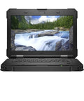 Rugged Latitude 5420 Workstation 14 Inch Non Touch Laptop opened, displaying a colorful landscape on 1080P FHD screen.