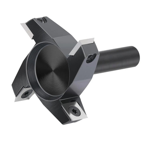 CNC Spoilboard Surfacing Router Bit With 1/2 Inch Shank 2-1/2 Inch Cutting Diameter 4 Wing Carbide Planing Bit