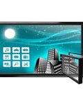 Indoor TV Enclosure For 42 To 50 Inch Screens Built Like A Tank With Shatterproof Front Panel, Security Locking System, Temperature Control