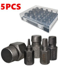 Hot Heat Treated 25 Piece Screw Extractor Kit To Yank Out Stripped Bolts And Bad Hex Heads Like A Champ With Heavy Duty Steel Bits, 25 pcs case