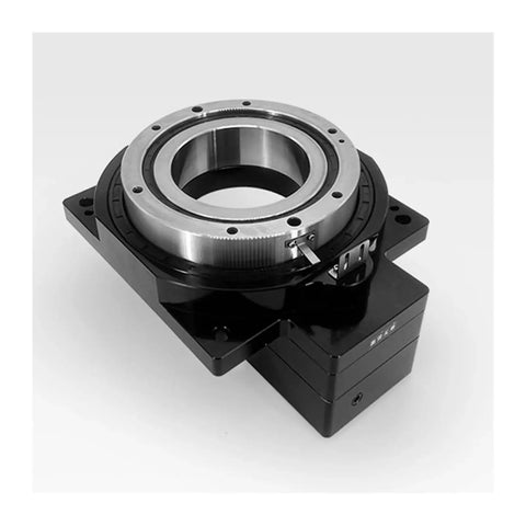 Heavy Duty Hollow Rotary Platform Gearbox Reducer Featuring Rock Solid 360 Degree Swivel Action And Reliable 10 To 1 Plus 18 To 1 Speed Reduction Ratios For Rigged Out Workshop Builds, cast iron construction.