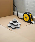 Push Button Switch Panel Hole Plugs 50 Pack Plastic Protective Covers Waterproof Dustproof For Industrial Control Panels Wear Resistant Sealing Caps For Electrical Equipment installed on a workbench
