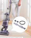 Brush Roller Replacement Kit For Navigator Upright Vacuums NV Series with brush, belt, wheels displayed