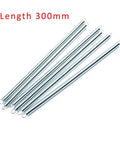 Tough As Nails Galvanized Steel Double Loop Tension Spring 300mm with secure loop ends for heavy duty use.