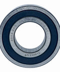 2 Pack 6003-2RS Double Rubber Seal Deep Groove Ball Bearings 17x35x10mm Pre Lubricated High Performance Radial Bearings