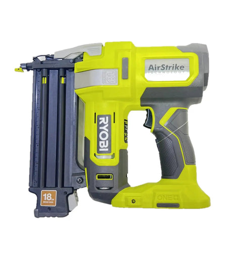 No Sweat 18V One Plus Cordless Brad Nailer, 18 Gauge Airstrike Power Fastener Handles Trim Projects With Ease, Slick Drive Action, Tool Only Setup For Weekend Warriors