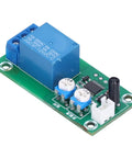 Two Pack Vibration Sensor Module 12V DC Time Delay Relay Alarm With Adjustable Sensitivity And Delay From 1 To 240 Seconds Low Standby Current No False Alarms Industrial Grade Protection Real Time Vibration Detection And Reliable Alarm PCB module