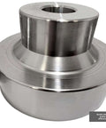 7 Piece Dimple Die Set For Auto Body Panels CNC Machined From SAE 8620 Steel, Close-up of 1 1/2 Inch Die, Rockwell 80 Case Hardened