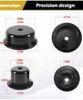 Dimensions of 6.6L Duramax Diesel Main Crankshaft Seal Driver Kit showing front and rear seal driver sizes for 2001 to 2016 GM models.