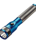 Blue Powerful LED Tactical Flashlight 75611 Handheld Beam with Waterproof Aluminum Build and Long Battery Life
