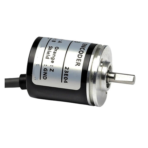 25mm Rotary Incremental Encoder E6A2 With 4mm Solid Shaft 512 PPR Magnetoelectricity Rotary Encoder for CNC Machines