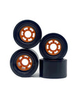 Four Piece 83x52mm 82A PU Wheels For Electric Skateboard Longboard Replacement Set Delivers Smooth Reliable Roll On Paved Surfaces