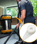 Two Pack Filter Plate Nut Replacement For Ridgid And Craftsman Wet Dry Vac 83872 shown with vacuum in a work van