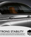 Side view of car door, highlighting Two Pack Window Glass Channel Clips For Front Door Fitment Durable Glass Lifter Bracket Buckle.