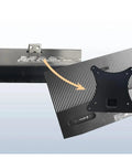 Zero Drama Monitor Adapter For Vesa 75 And 100 Mm Brackets Heavy Duty Steel Wall Mount back plate showing VESA mount compatibility.