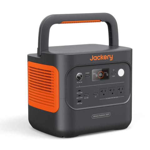 Your Go To Portable Power Station 2000 Series 2042Wh LiFePO4 Backup Generator With 2200W Output USB C PD 100W Fast Charge