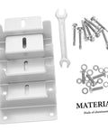 RV Roof Solar Panel Z Brackets Kit For Quick Install Mounting Brackets Aluminum Alloy Clamp System with screws and wrench
