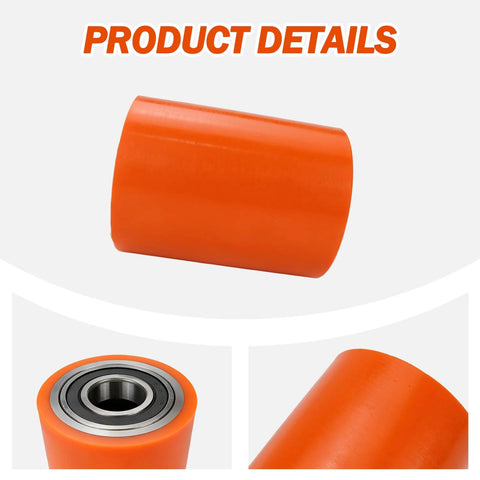 Durable Load Wheel Replacement For Toyota Electric Pallet Jack Lift Truck 8HBW23 2 Pcs Heavy Duty Wheel for Smooth Warehouse Handling
