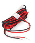 T Shape DC Car Power Cable For Mobile Radios 3 Meter With Inline Fuse And Blade Terminals, 15 Amp Rating, 13.8V DC, Max 60W