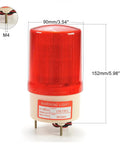 LTE1101J 24V Warning Light Industrial Signal Tower Lamp Round LED Alarm Tower Light With Continuous Plastic Construction