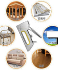 Heavy Duty Industrial Loading Machine Stapler With Adjustable Lever And Push Button Slot For Office Papers Magazines Nails And Hardware Fasteners next to various applications like furniture and frames.