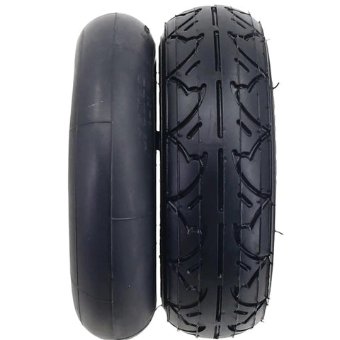 7 Inch Pneumatic Tire Inner Tube Outer Tyre For 4 Wheel Electric Skateboard And Kick Scooter Refitted Accessories High Grip 175x50 For Wet And Dry Roads Durable Rubber Build Easy Install