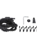 Components of Five Arm Soldering Helping Hands Station with 360 Degree Rotating Clips for PCB Repair and Craft Projects