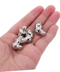 Upgrade Your Rig With This Badass 30 Piece Stainless Steel Zerk Fitting Kit Heavy Duty Grease Nipples Perfect For Auto Farm And Industrial Maches Keeping Things lubed Up Is A Total Breeze., stainless steel grease fittings in hand