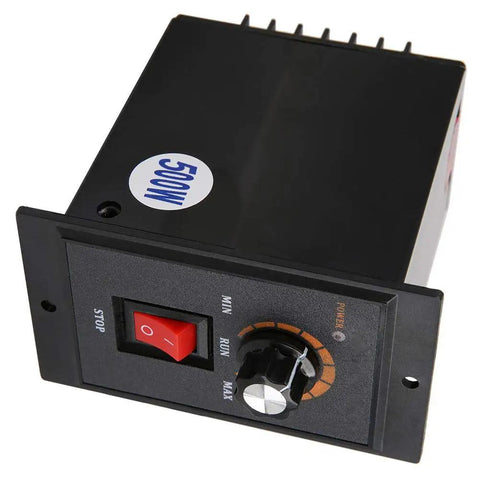 No Sweat AC Motor Speed Controller 220V Single Phase 50Hz 60Hz Electric Regulator with adjustable dial and power switch