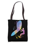 Colorsplash Woman Foil Wing Tote Bag For Wingsurfing And Wing Foiling Gear 16 By 16 Inch with watercolor wingboarding design