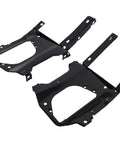 Front Bumper Mounting Retainer Bracket Kit Left Driver Side And Right Passenger Side Stainless Steel Black 2 Piece With Hardware