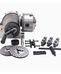 Durable Milling Machine Dividing Head For Precision Fast Dividing With Vertical And Horizontal Use Hand Crank Works Across 5 6 8 Inches Range
